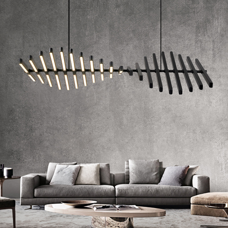 هيكل السمكة الثريا الشمال LED  - مراجعة Interior Design Meeting Room وسعره
