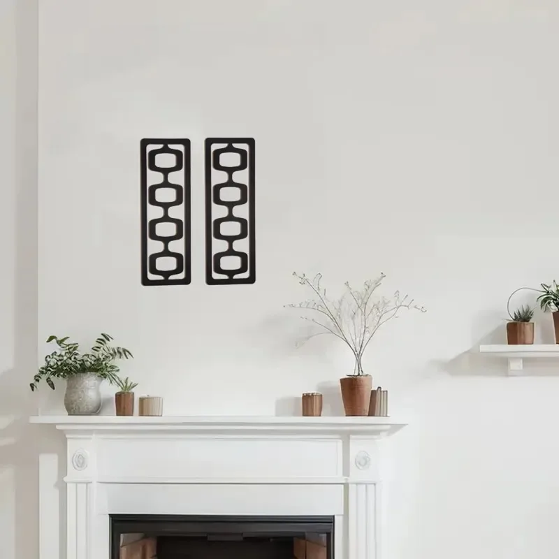 2 قطعة نمط منتصف القرن الخشبي  - مراجعة Interior Design Warm وسعره